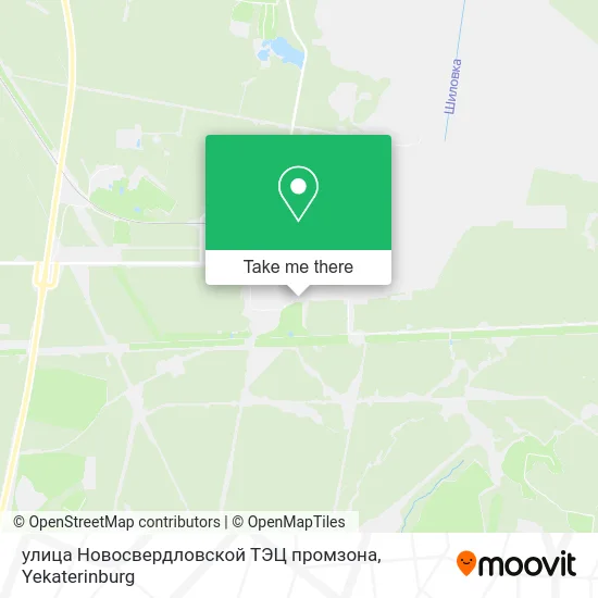 улица Новосвердловской ТЭЦ промзона map