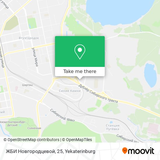 ЖБИ Новгородцевой, 25 map