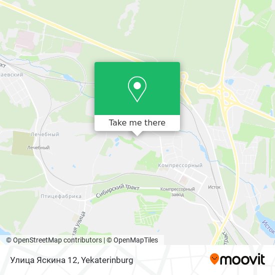 Улица Яскина 12 map