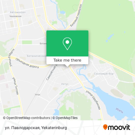 ул. Павлодарская map