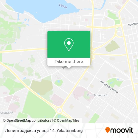 Ленинградская улица 14 map