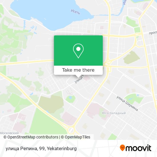 улица Репина, 99 map