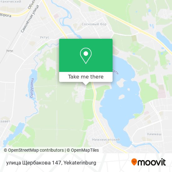 улица Щербакова 147 map