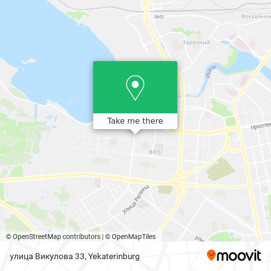 улица Викулова 33 map
