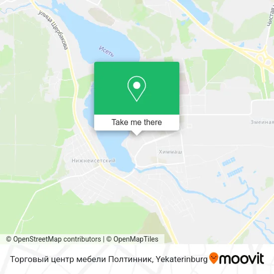 Торговый центр мебели Полтинник map