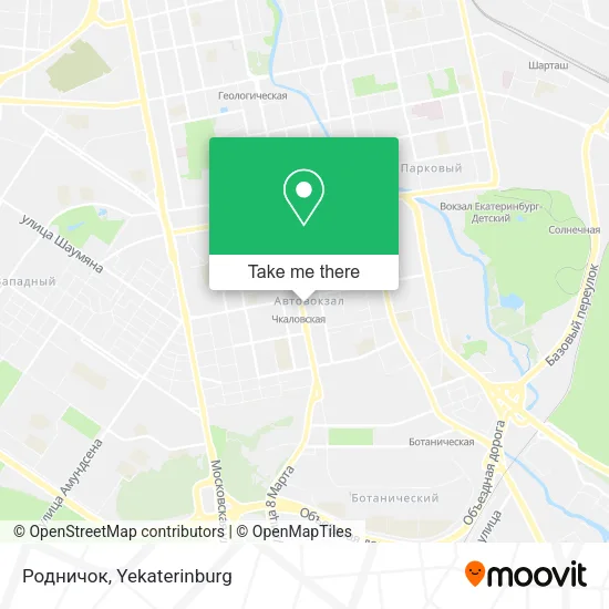 Родничок map