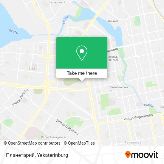 Планетарий map