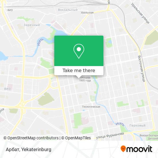 Арбат map