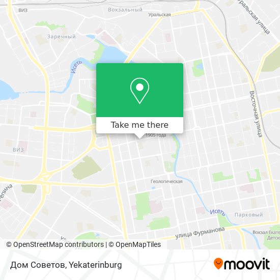 Дом Советов map