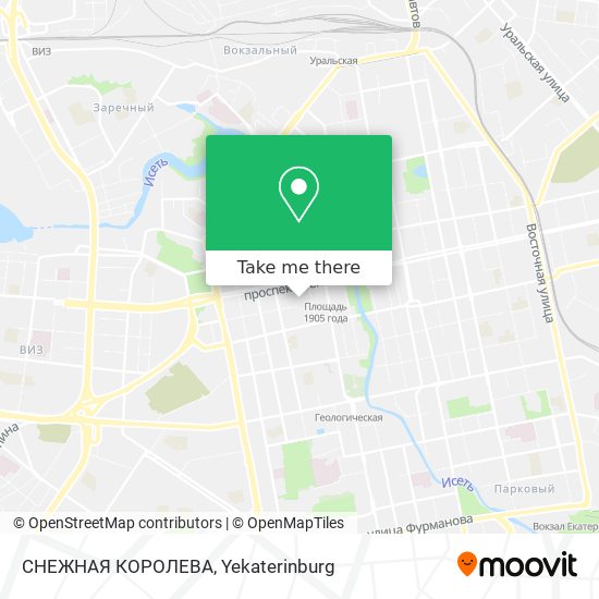 СНЕЖНАЯ КОРОЛЕВА map