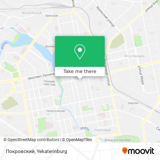 Покровский map