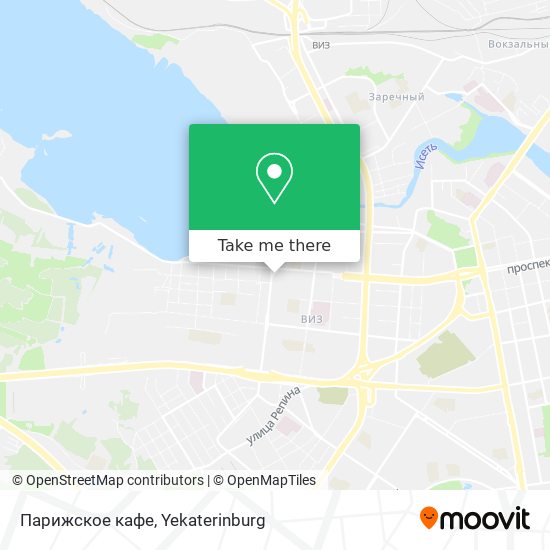 Парижское кафе map