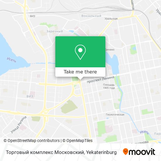 Торговый комплекс Московский map