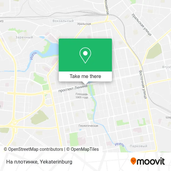 На плотинке map