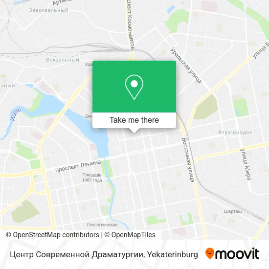 Центр Современной Драматургии map