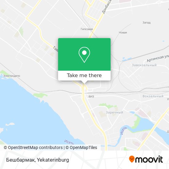 Бешбармак map