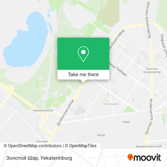 Золотой Шар map