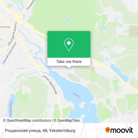 Рощинская улица, 48 map