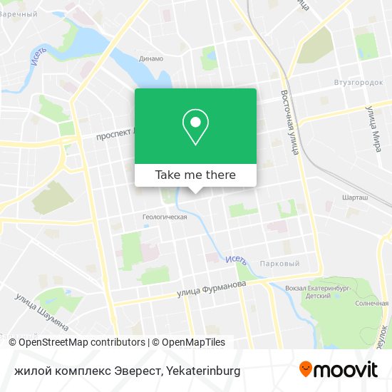 жилой комплекс Эверест map
