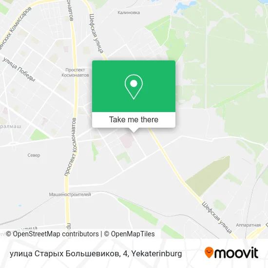 улица Старых Большевиков, 4 map