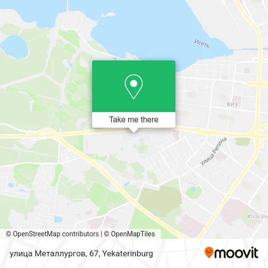 улица Металлургов, 67 map