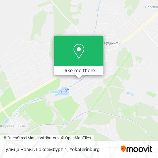улица Розы Люксембург, 1 map