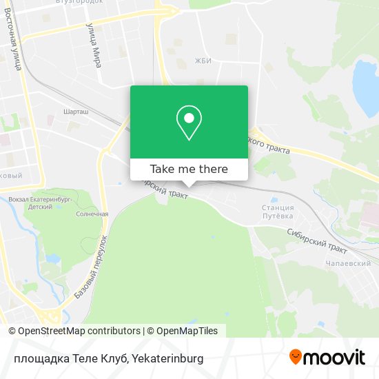 площадка Теле Клуб map