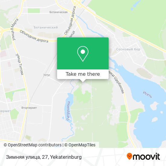 Зимняя улица, 27 map