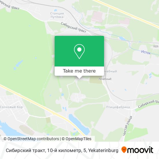 Сибирский тракт, 10-й километр, 5 map