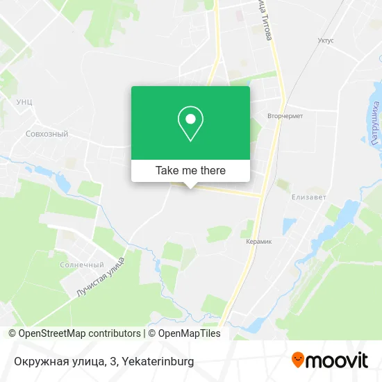 Окружная улица, 3 map