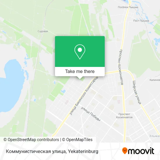 Коммунистическая улица map