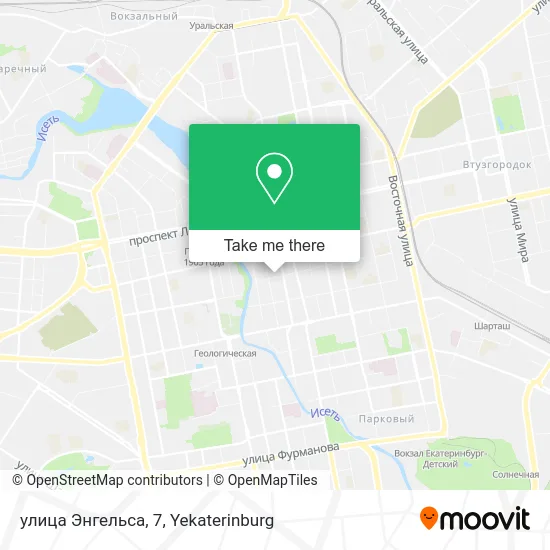 улица Энгельса, 7 map