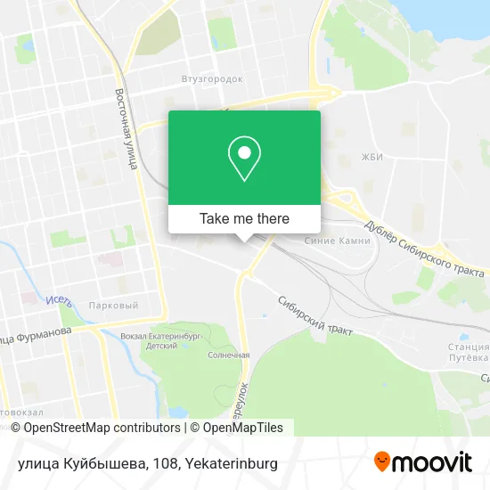 улица Куйбышева, 108 map