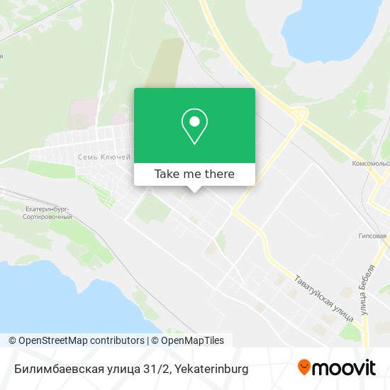 Билимбаевская улица 31/2 map