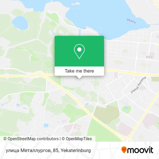 улица Металлургов, 85 map