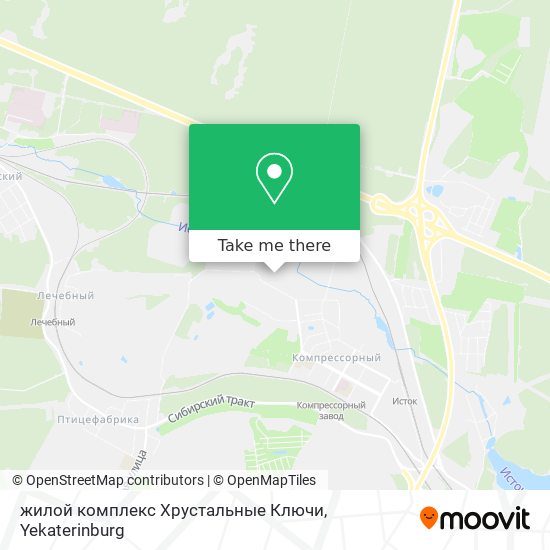 жилой комплекс Хрустальные Ключи map