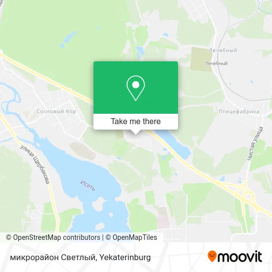 микрорайон Светлый map