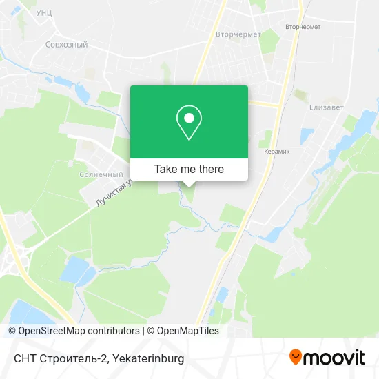 СНТ Строитель-2 map