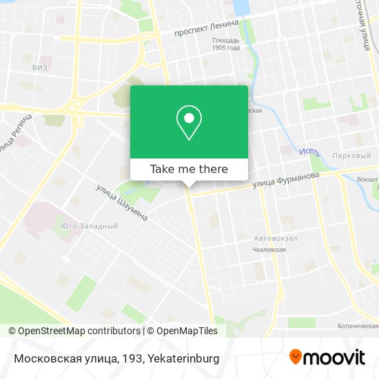 Московская улица, 193 map