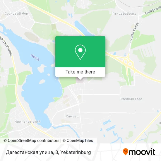 Дагестанская улица, 3 map