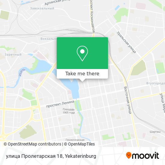 улица Пролетарская 18 map