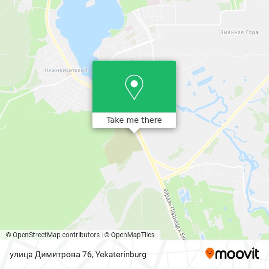 улица Димитрова 76 map