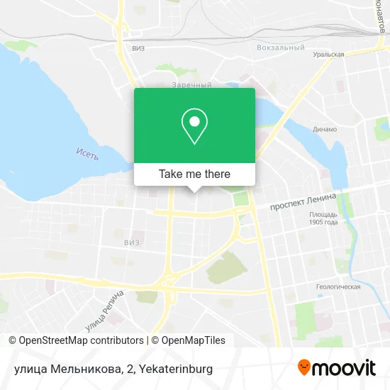 улица Мельникова, 2 map