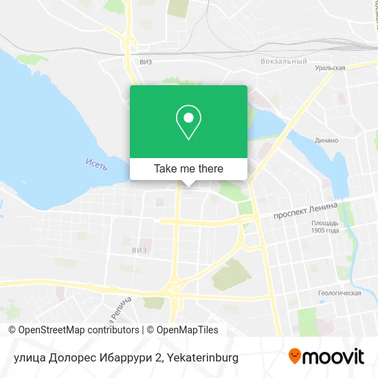 улица Долорес Ибаррури 2 map