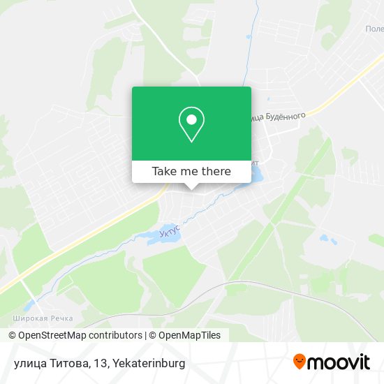 улица Титова, 13 map