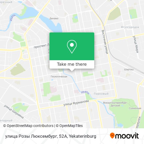 улица Розы Люксембург, 52А map