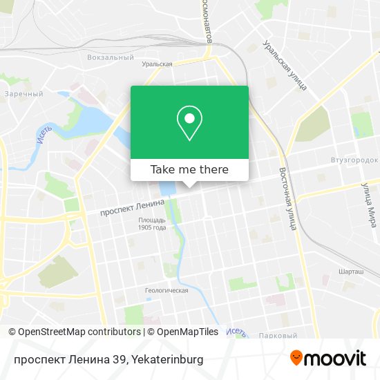 проспект Ленина 39 map