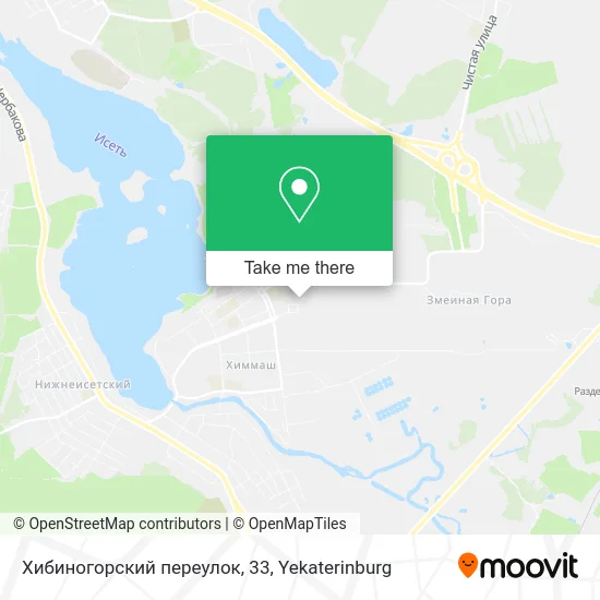 Хибиногорский переулок, 33 map