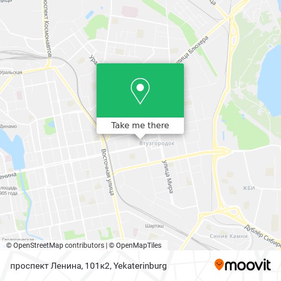 проспект Ленина, 101к2 map