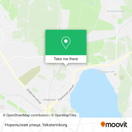 Норильская улица map